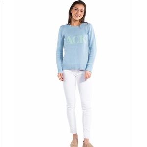 SOLDSail to Sable Intarsia Sweater ACK Size XS